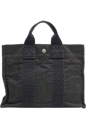 Hermès Pre-owned, unisex, Grijs, ONE Size, Pre-owned Canvas totes