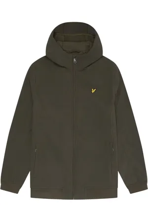 Lyle & Scott Jassen, Heren, Groen, XS, Softshell Fleece Back Jas