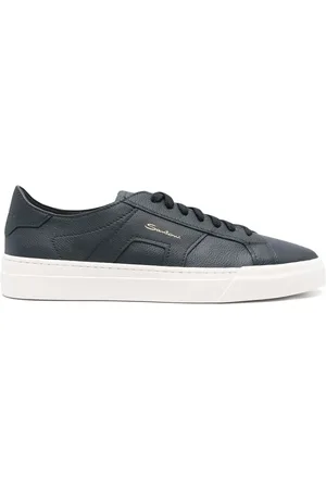 santoni Schoenen, Heren, Blauw, 44 EU, Casual Sneakers voor Mannen