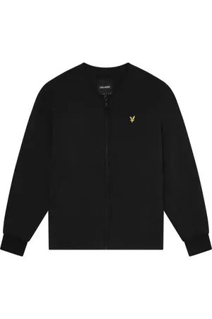 Lyle & Scott Jassen, Heren, Zwart, S, Lichtgewicht Bomberjack