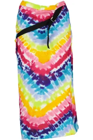 Kenzo Rokken, Dames, Veelkleurig, XS, Rechte Lange Rok