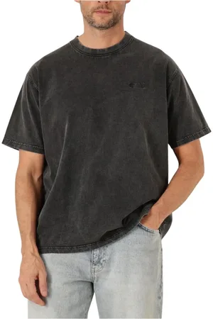 Woodbird Tops, Heren, Groen, L, Katoen, Heren Polo & T-shirts Gewassen Tee