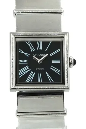 Gucci Pre-owned, Dames, Zwart, ONE Size, Leer, Pre-owned Leather watches
