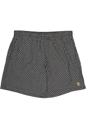 Alexander McQueen Badkleding, Heren, Blauw, S, Nylon, Skull Monogram Zwemshorts