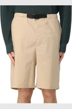 Roberto Collina Korte broeken, Heren, , S, Katoen, Trekkoord Bermuda Shorts Sand