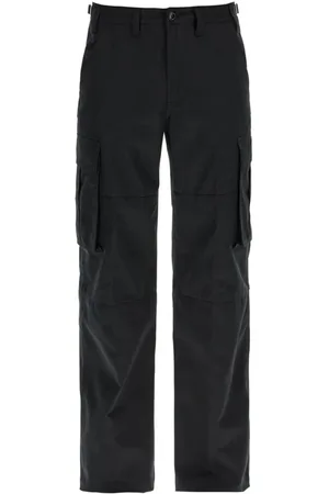 Céline Broeken, Heren, Zwart, L, Katoen, Zwarte Cargo Broek Aw 24