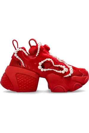 Comme des Garçons Schoenen, Dames, Rood, 40 EU, Noir Kei Ninomiya X Reebok