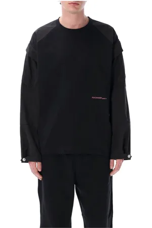 OAMC Sweatshirts & Hoodies, Heren, Zwart, M, Katoen, Zwarte Peacemaker SI Cargo T-shirt