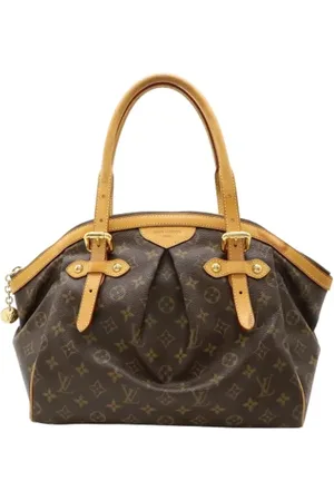 LOUIS VUITTON Pre-owned, Dames, Bruin, ONE Size, Tweedehands Canvas Louis Vuitton tassen