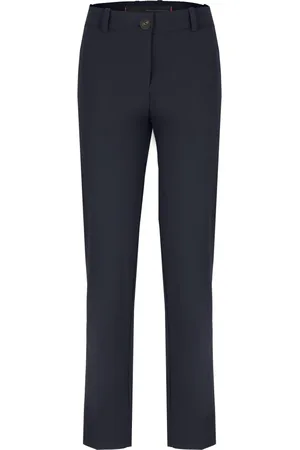 RRD Broeken, Dames, Blauw, XS, Blauwe Slim-Fit Broek met Zakken