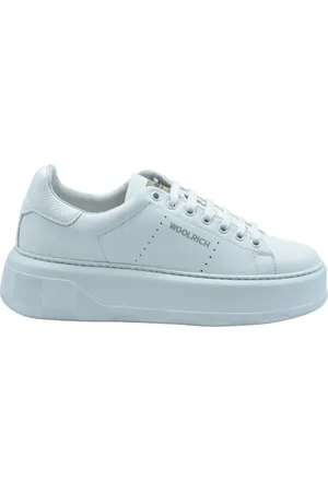 Woolrich Schoenen, Dames, Wit, 36 EU, Witte Veterschoenen voor Vrouwen