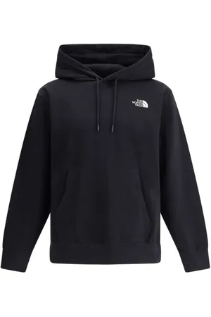 The North Face Sweatshirts & Hoodies, Heren, Zwart, L, Katoen, Essentiële Katoenen Hoodie