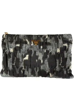 Prada Pre-owned, Dames, Zwart, ONE Size, Pre-owned Fabric prada-bags