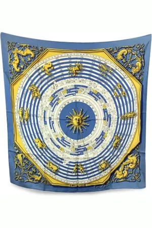 Hermès Pre-owned, Dames, Veelkleurig, ONE Size, Pre-owned Silk scarves