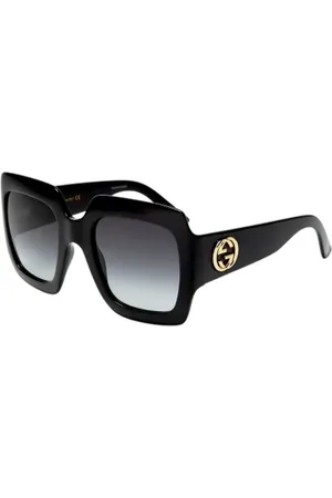 Gucci Pre-owned, Dames, Zwart, ONE Size, Pre-owned Plastic sunglasses