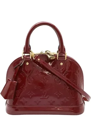LOUIS VUITTON Pre-owned, Dames, Rood, ONE Size, Leer, Tweedehands leren Louis Vuitton tassen