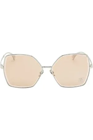 CHANEL Pre-owned, Dames, Grijs, ONE Size, Pre-owned Silver sunglasses