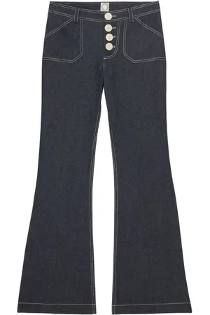 Inès de la Fressange Broeken, Dames, Blauw, M, Charlotte Pant