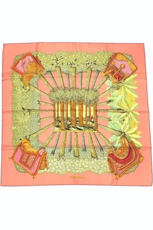 Hermès Pre-owned, Dames, Veelkleurig, ONE Size, Pre-owned Silk scarves