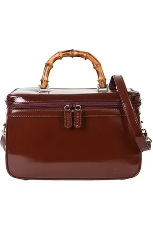 Gucci Pre-owned, Dames, Bruin, ONE Size, Leer, Pre-owned Leather gucci-bags