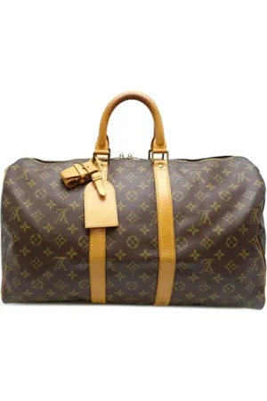 LOUIS VUITTON Pre-owned, Dames, Groen, ONE Size, Tweedehands Canvas Louis Vuitton tassen