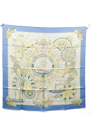 Hermès Pre-owned, Dames, Veelkleurig, ONE Size, Pre-owned Silk scarves