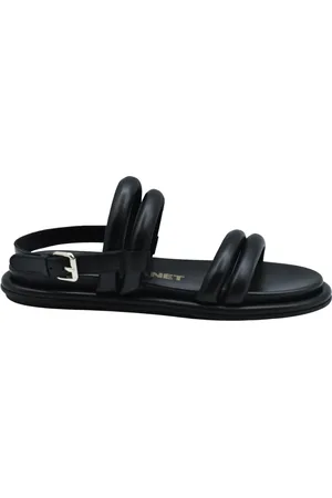 Janet&Janet Schoenen, Dames, Zwart, 40 EU, Zwarte kanten sneakers voor vrouwen