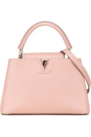 LOUIS VUITTON Pre-owned, Dames, Roze, ONE Size, Leer, Tweedehands leren Louis Vuitton tassen
