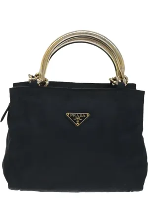 Prada Pre-owned, Dames, Zwart, ONE Size, Nylon, Pre-owned Nylon prada-bags