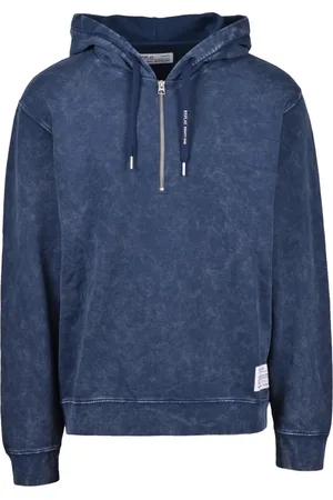 Replay Sweatshirts & Hoodies, Heren, Blauw, S, Katoen, Sweatshirts Hoodies