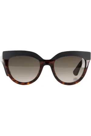 Dior Pre-owned, Dames, Bruin, ONE Size, Pre-owned Plastic sunglasses