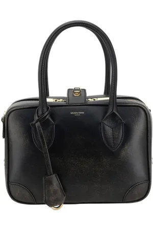 Golden Goose Tassen, Dames, Zwart, ONE Size, Vita Leren Handtas