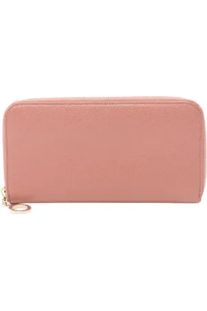 Bvlgari Pre-owned, Dames, Roze, ONE Size, Leer, Tweedehands leren portemonnees