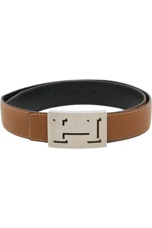 Hermès Pre-owned, Heren, Bruin, ONE Size, Leer, Pre-owned Leather belts