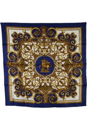 Hermès Pre-owned, Dames, Veelkleurig, ONE Size, Pre-owned Silk scarves