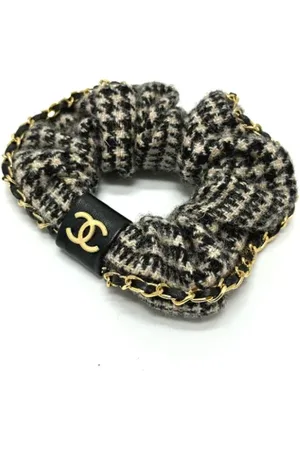 CHANEL Pre-owned, Dames, , ONE Size, Katoen, Pre-owned Cotton hair-accessories