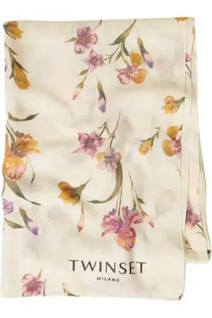 Twin-Set Accessoires, Dames, Veelkleurig, ONE Size, Stijlvolle Sjaal Set