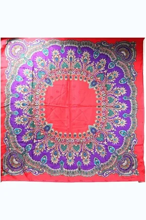 Dior Pre-owned, Dames, Veelkleurig, ONE Size, Pre-owned Silk scarves