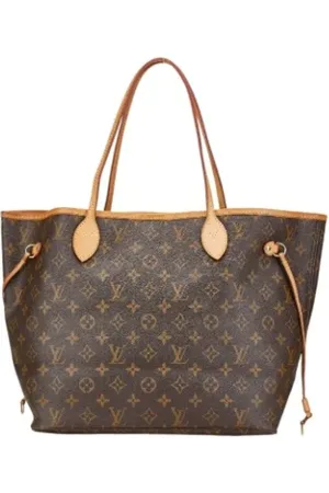 LOUIS VUITTON Pre-owned, Dames, Bruin, ONE Size, Tweedehands Canvas Louis Vuitton tassen