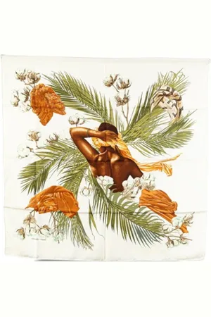 Hermès Pre-owned, Dames, Veelkleurig, ONE Size, Pre-owned Silk scarves