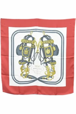 Hermès Pre-owned, Dames, Veelkleurig, ONE Size, Pre-owned Silk scarves