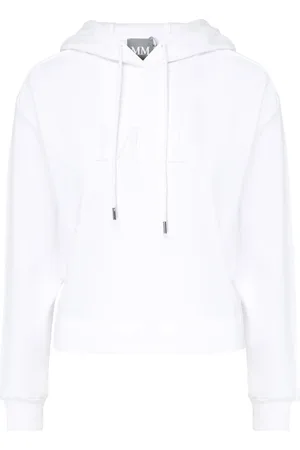 Max Mara Sweatshirts & Hoodies, Dames, Wit, S, Angora Sweatshirts & Hoodies voor vrouwen