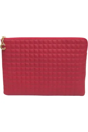 Céline Pre-owned, Dames, Rood, ONE Size, Leer, Pre-owned Leather celine-bags