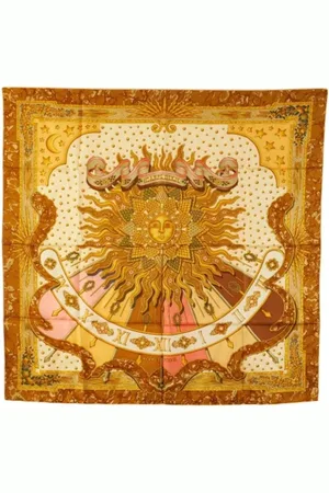 Hermès Pre-owned, Dames, Veelkleurig, ONE Size, Pre-owned Silk scarves
