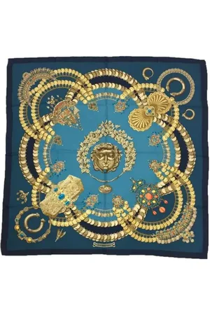 Hermès Pre-owned, Dames, Veelkleurig, ONE Size, Pre-owned Silk scarves