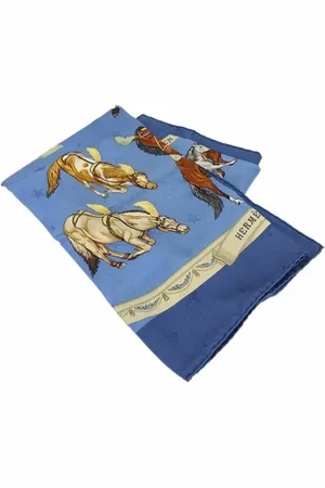 Hermès Pre-owned, Dames, Veelkleurig, ONE Size, Pre-owned Silk scarves