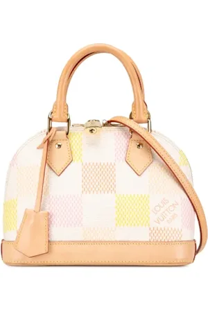 LOUIS VUITTON Pre-owned, Dames, Roze, ONE Size, Leer, Tweedehands Canvas Louis Vuitton tassen