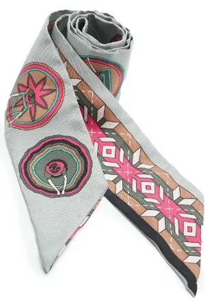 Hermès Pre-owned, Dames, Veelkleurig, ONE Size, Pre-owned Silk scarves