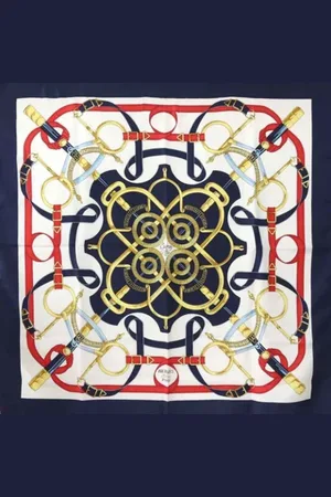 Hermès Pre-owned, Dames, Veelkleurig, ONE Size, Pre-owned Silk scarves