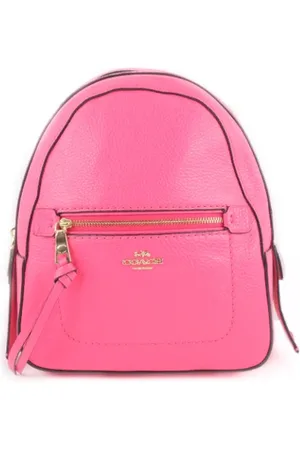 Coach Pre-owned, Dames, Roze, ONE Size, Leer, Pre-owned Leather backpacks